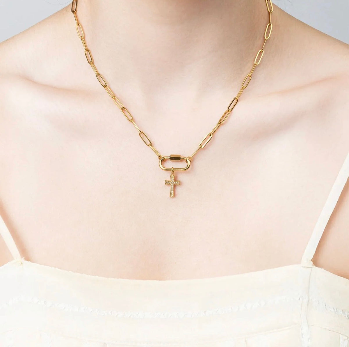 Divine Cross Charm