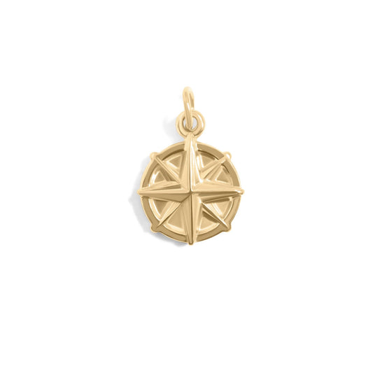 North Star Compass Charm