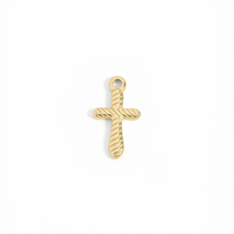 Grace Cross Charm
