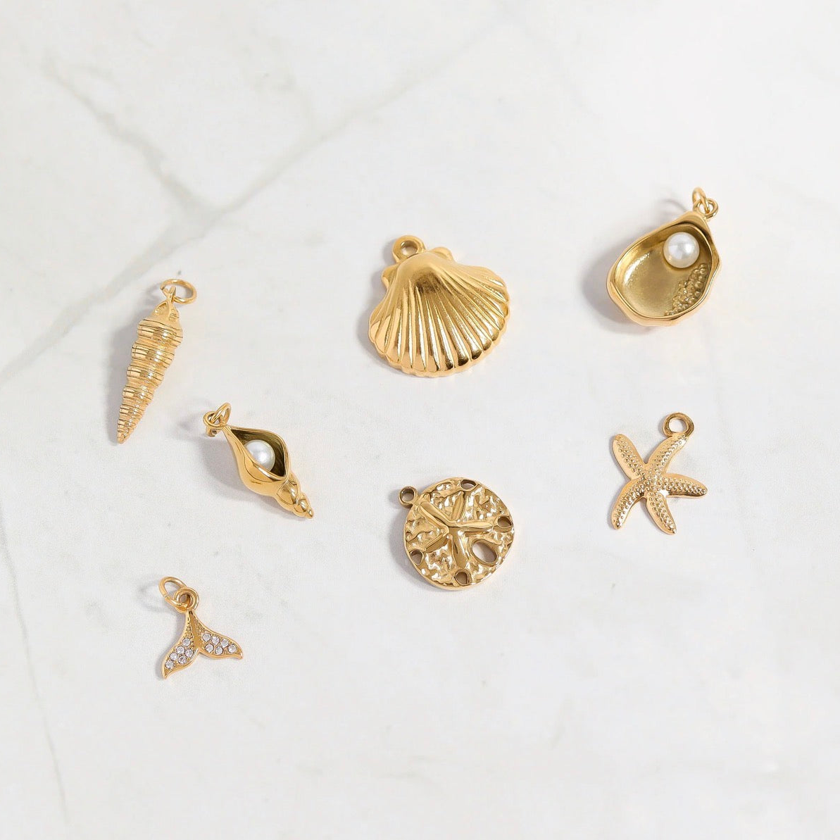 Marina Shell Charm